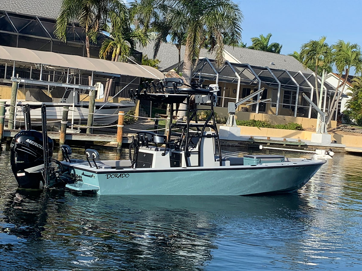 25 Dorado Flat Deck Custom Fishing Boat - Dorado Boats