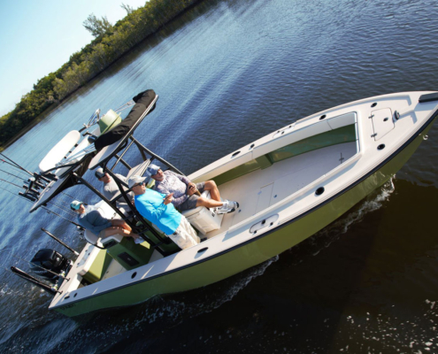 25 Dorado Flat Deck Custom Fishing Boat - Dorado Boats