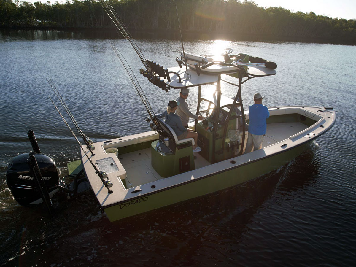 25 Dorado Flat Deck Custom Fishing Boat - Dorado Boats