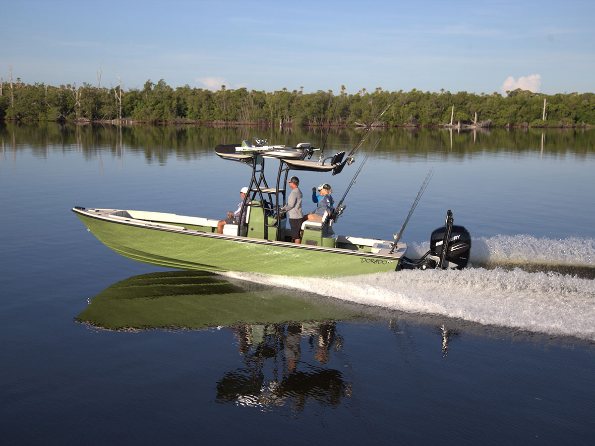 25 Dorado Flat Deck Custom Fishing Boat - Dorado Boats