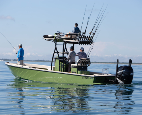 25 Dorado Flat Deck Custom Fishing Boat - Dorado Boats