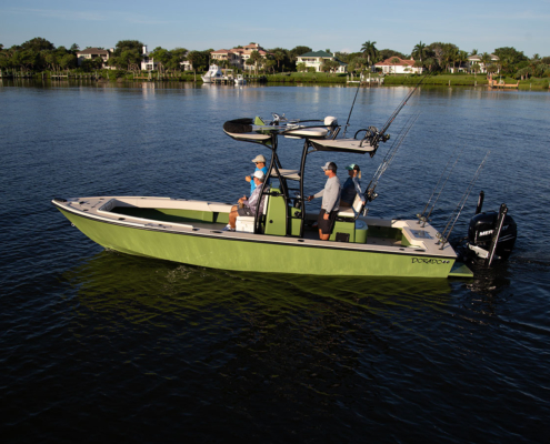 25 Dorado Flat Deck Custom Fishing Boat - Dorado Boats