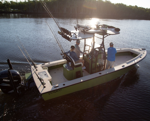 25 Dorado Flat Deck Custom Fishing Boat - Dorado Boats
