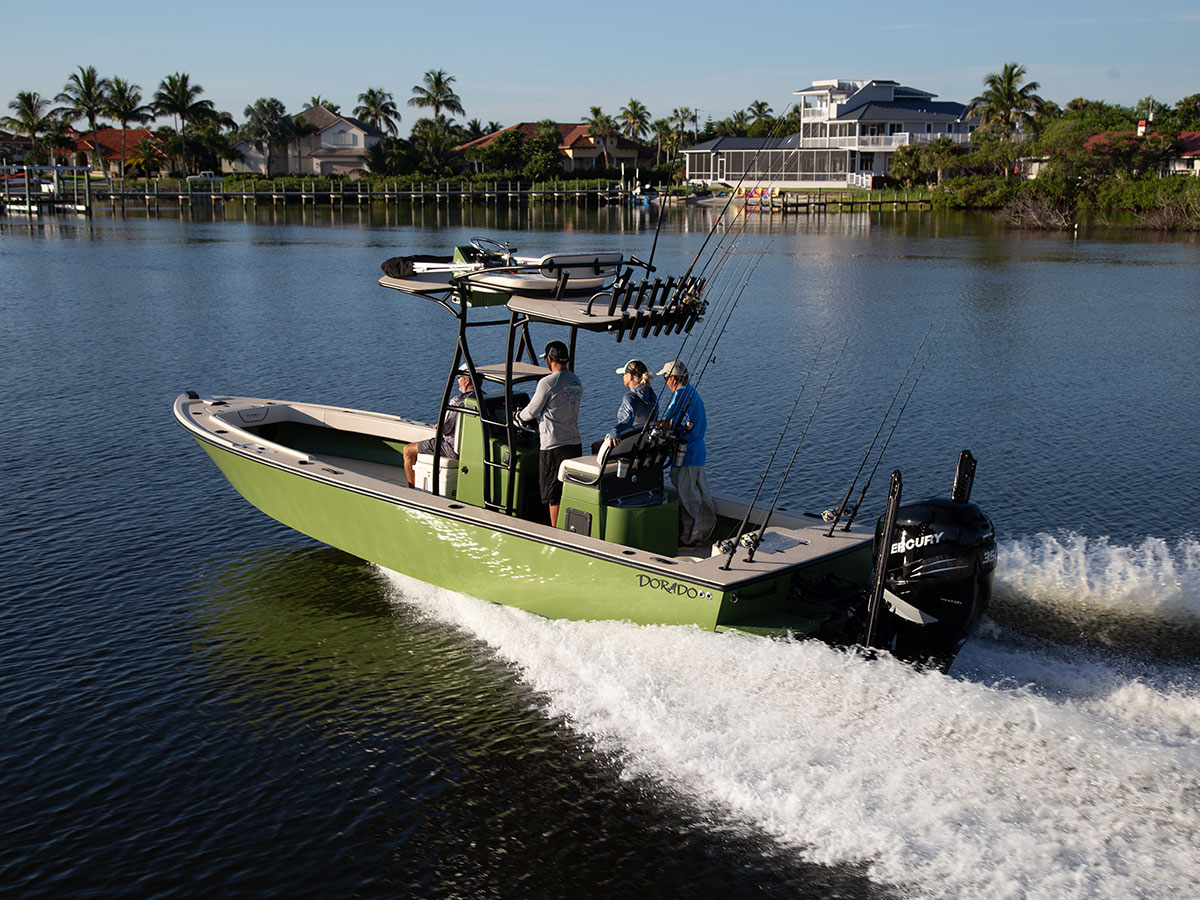 25 Dorado Flat Deck Custom Fishing Boat - Dorado Boats
