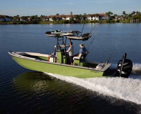 25 Dorado Flat Deck Custom Fishing Boat - Dorado Boats