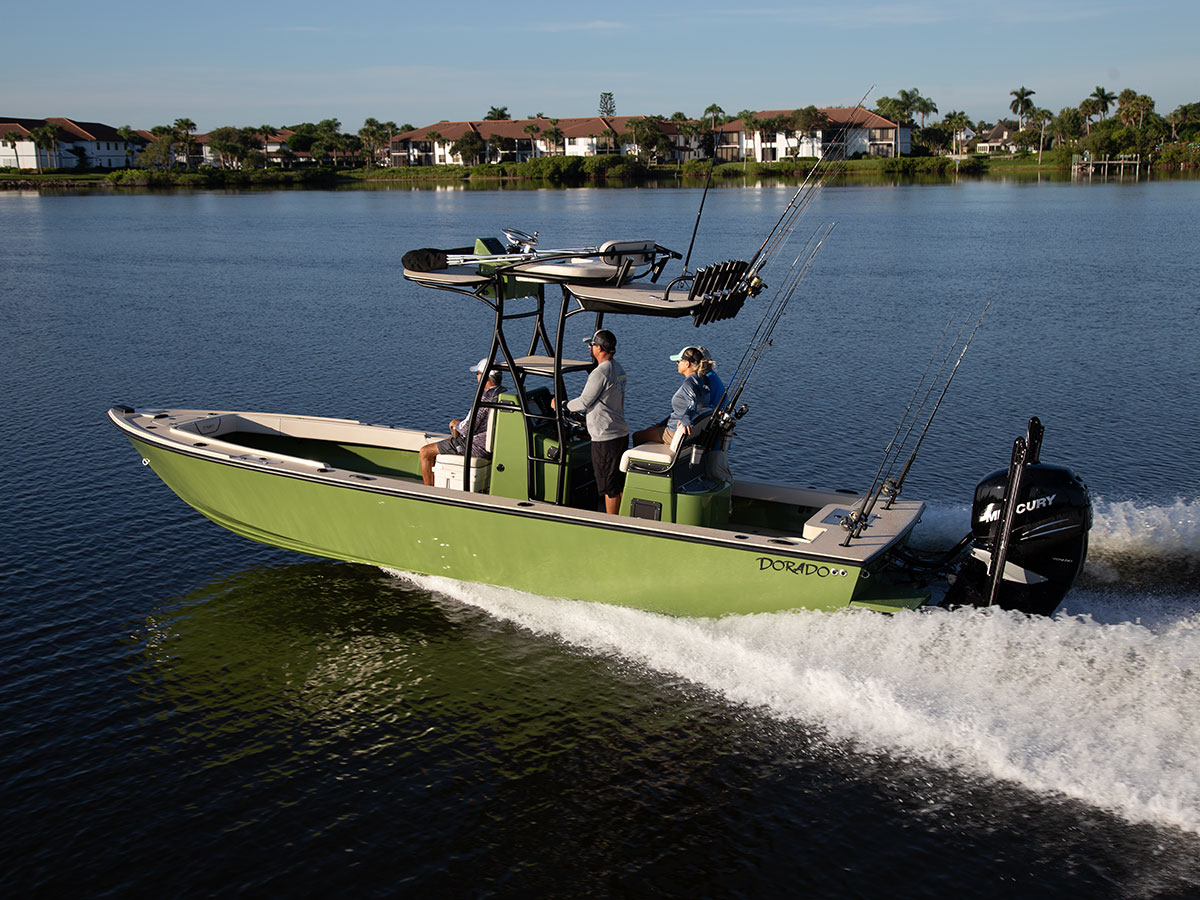 25 Dorado Flat Deck Custom Fishing Boat - Dorado Boats