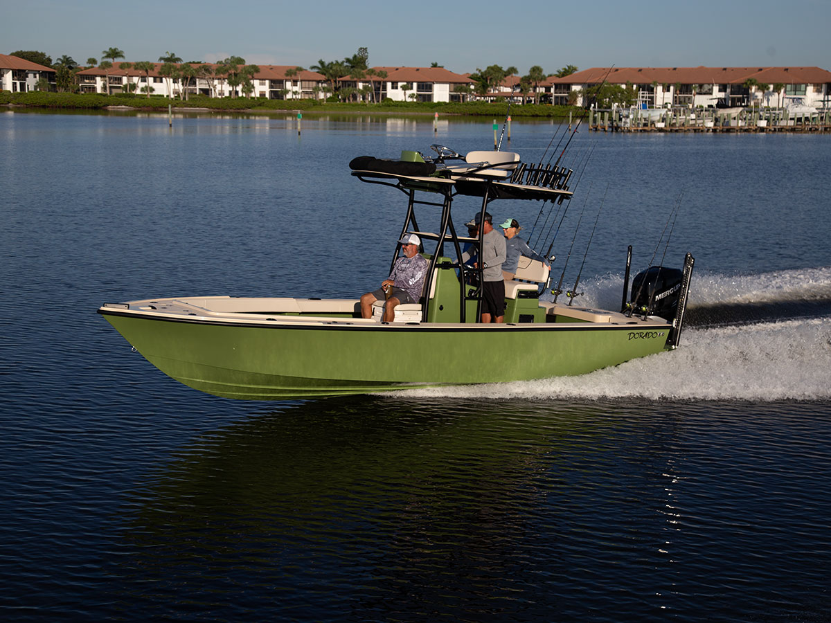 25 Dorado Flat Deck Custom Fishing Boat - Dorado Boats