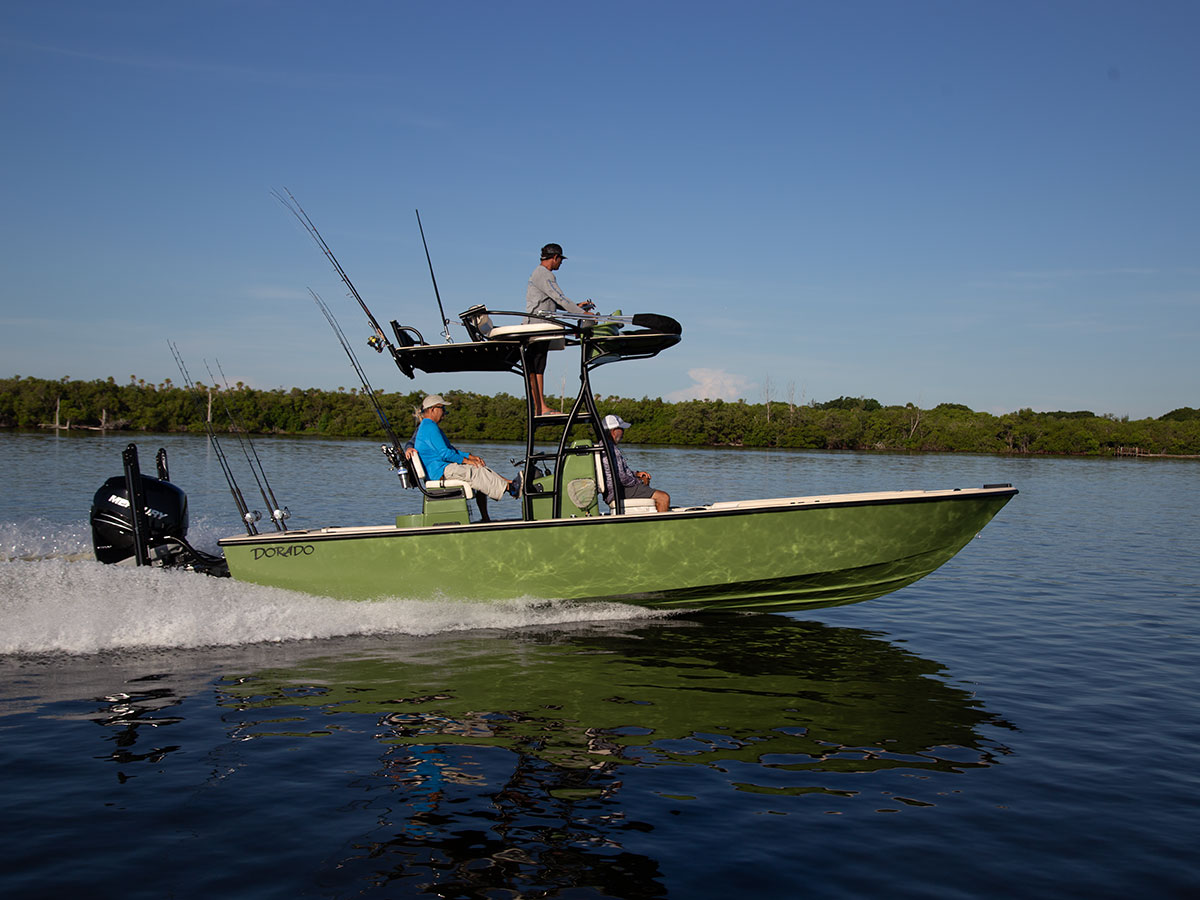 25 Dorado Flat Deck Custom Fishing Boat - Dorado Boats