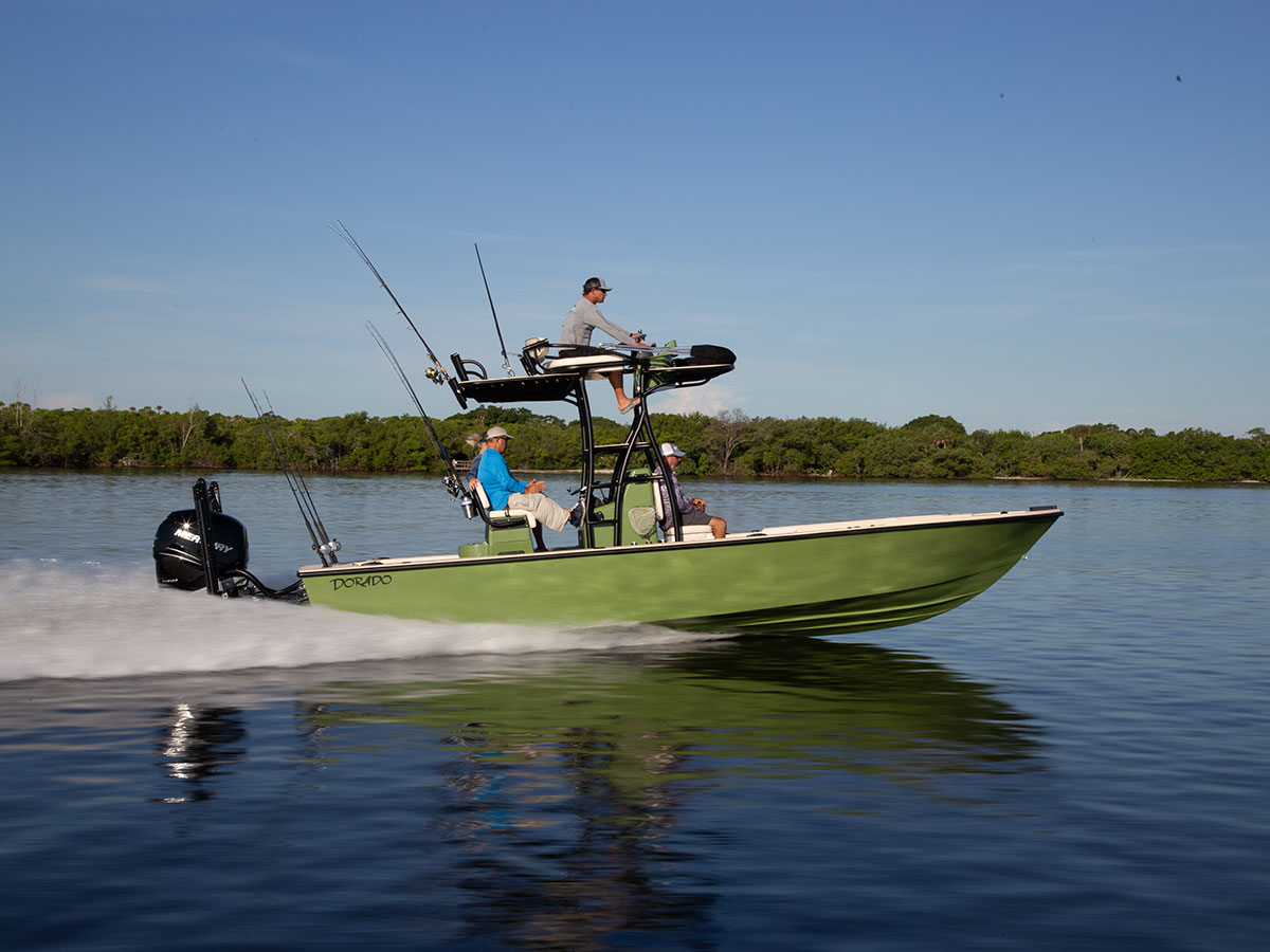 25 Dorado Flat Deck Custom Fishing Boat - Dorado Boats