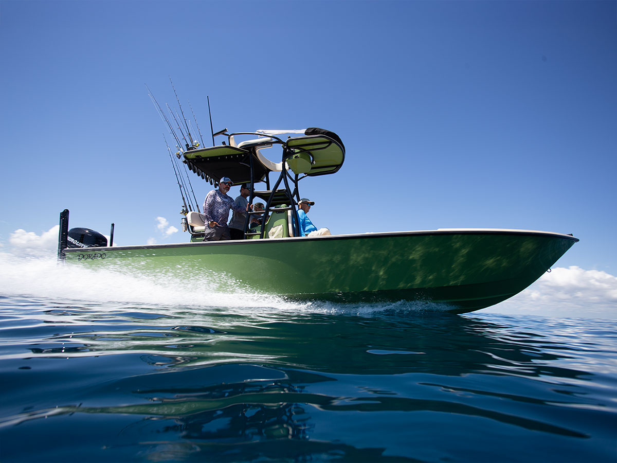 25 Dorado Flat Deck Custom Fishing Boat - Dorado Boats